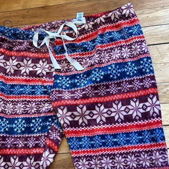 Kathy Ireland Cozy & Colorful Soft Pajama Pants (XL) - Picture 4 of 5